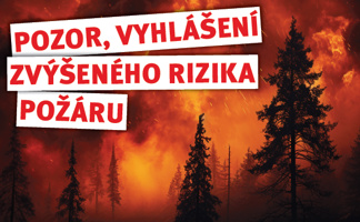 Vyhlášení zvýšeného rizika požáru